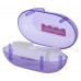 Fisher-Price Silicone Finger Brush with Case Purple (1016410)